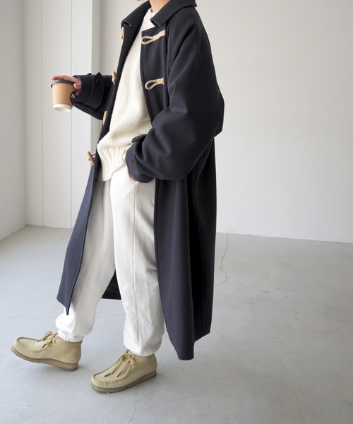 canal jean BONAPPETIT メルトンダッフルコート　ネイビー CANAL JEAN（キャナルジーン）の「BONAPPETIT(ボナペティ) メルトン