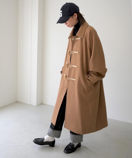 美品☆キャナルジーン BONAPPETITメルトンダッフルコート キャナルジーン ボナペティ メルトンダッフルコート