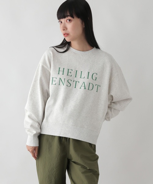 LOWRYS FARM（ローリーズファーム）の「ウラケキモウロゴロングスリーブ　163661（スウェット・レディース・チャコールグレー/グレー/アイボリー・FREE）」の7枚目の写真