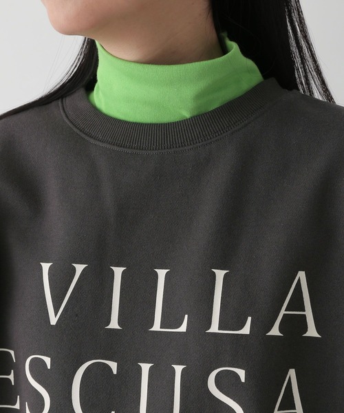 LOWRYS FARM（ローリーズファーム）の「ウラケキモウロゴロングスリーブ　163661（スウェット・レディース・チャコールグレー/グレー/アイボリー・FREE）」の12枚目の写真