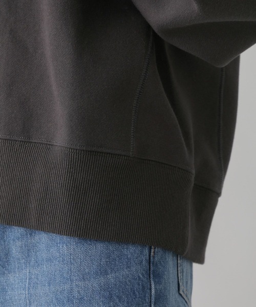 LOWRYS FARM（ローリーズファーム）の「ウラケキモウロゴロングスリーブ　163661（スウェット・レディース・チャコールグレー/グレー/アイボリー・FREE）」の14枚目の写真