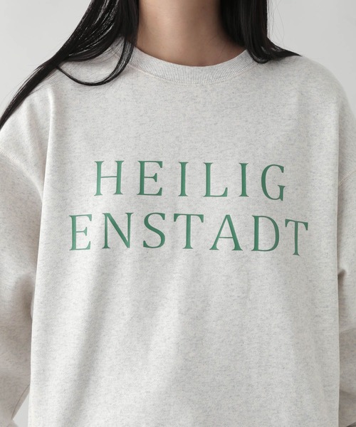 LOWRYS FARM（ローリーズファーム）の「ウラケキモウロゴロングスリーブ　163661（スウェット・レディース・チャコールグレー/グレー/アイボリー・FREE）」の19枚目の写真