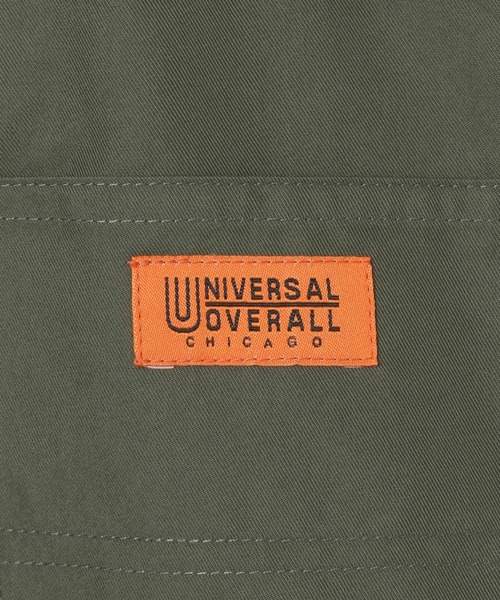 UNIVERSAL OVERALL（ユニバーサルオーバーオール）の「【UNIVERSAL OVERALL(ユニバーサルオーバーオール)】別注ツイルサロペット（サロペット/オーバーオール・キッズ・キャメル/ダークグリーン・110cm/120cm/130cm/140cm）」の22枚目の写真