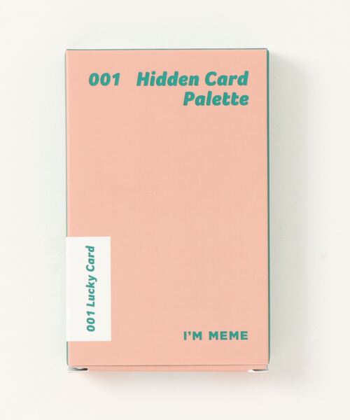 L.H.P(エルエイチピー)の「I’M MEME/アイムミミ/ヒドゥンカードパレット(アイシャドウ・レディース・その他7・F)」の5枚目の写真