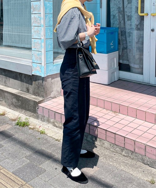 feepur チノパン 「低身長向けサイズあり」ベイカーパンツ