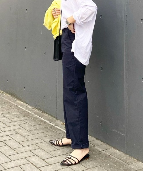 セール】【低身長向けサイズあり】ベイカーパンツ（チノパンツ