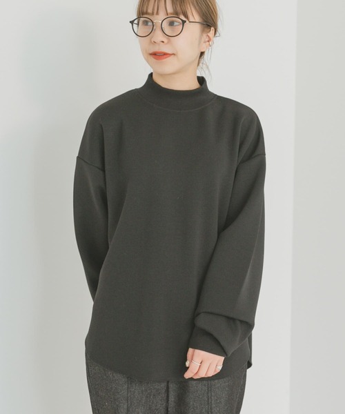 ITEMS URBANRESEARCH（アイテムズ アーバンリサーチ）の「ライトダンボールハイネックトップス（Tシャツ/カットソー・レディース・グレー系その他/ブラック/ブラウン/ホワイト・FREE）」の14枚目の写真