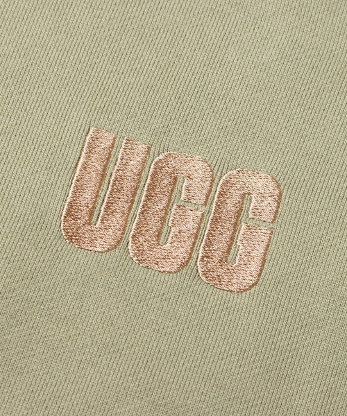 UGG（アグ）の「UGG@mos カラースキームフーディ / アグ カラースキームフーディ（パーカー・レディース・オリーブ/ホワイト/ネイビー・M/L/XL）」の18枚目の写真