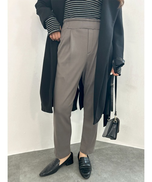HEILIS(ヘイリス)の「【サイズ展開あり】裏起毛テーパードパンツ / 裏起毛パンツ 裏ボア ストレッチパンツ(その他パンツ・レディース・モカ/ベージュ/ブラック/チャコールグレー・M/L)」の21枚目の写真