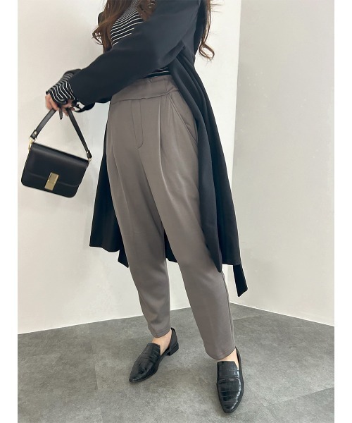 HEILIS(ヘイリス)の「【サイズ展開あり】裏起毛テーパードパンツ / 裏起毛パンツ 裏ボア ストレッチパンツ(その他パンツ・レディース・モカ/ベージュ/ブラック/チャコールグレー・M/L)」の17枚目の写真
