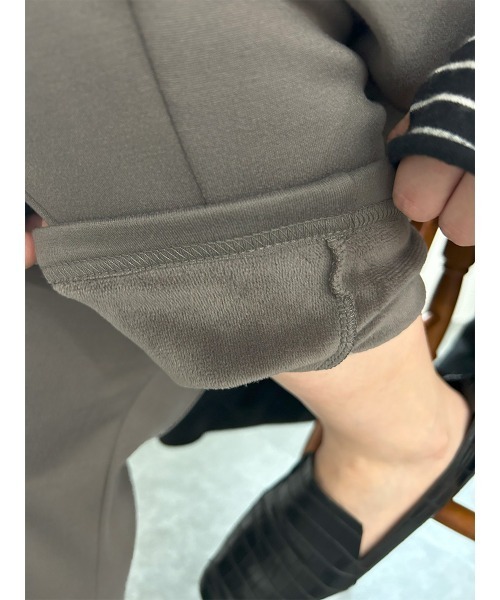 HEILIS(ヘイリス)の「【サイズ展開あり】裏起毛テーパードパンツ / 裏起毛パンツ 裏ボア ストレッチパンツ(その他パンツ・レディース・モカ/ベージュ/ブラック/チャコールグレー・M/L)」の16枚目の写真
