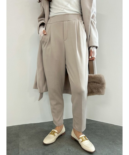 HEILIS(ヘイリス)の「【サイズ展開あり】裏起毛テーパードパンツ / 裏起毛パンツ 裏ボア ストレッチパンツ(その他パンツ・レディース・モカ/ベージュ/ブラック/チャコールグレー・M/L)」の13枚目の写真