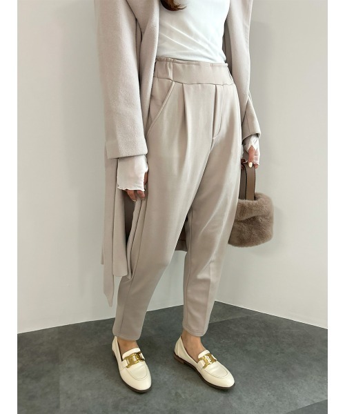 HEILIS(ヘイリス)の「【サイズ展開あり】裏起毛テーパードパンツ / 裏起毛パンツ 裏ボア ストレッチパンツ(その他パンツ・レディース・モカ/ベージュ/ブラック/チャコールグレー・M/L)」の11枚目の写真