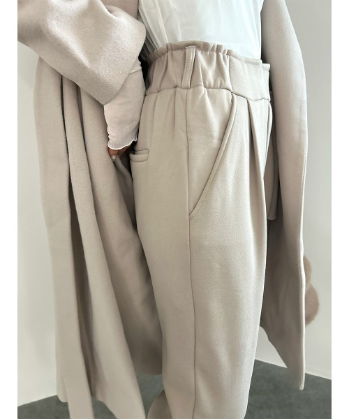 HEILIS(ヘイリス)の「【サイズ展開あり】裏起毛テーパードパンツ / 裏起毛パンツ 裏ボア ストレッチパンツ(その他パンツ・レディース・モカ/ベージュ/ブラック/チャコールグレー・M/L)」の10枚目の写真
