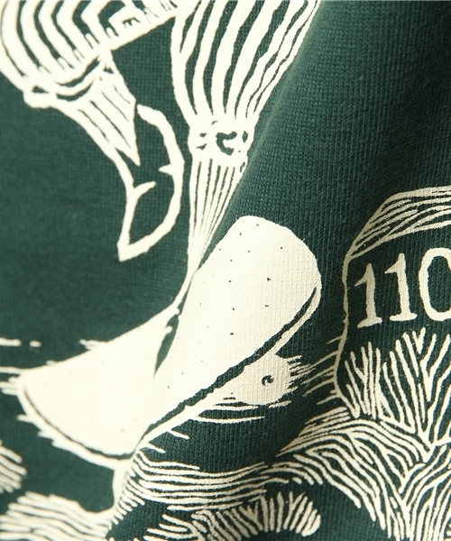 SURREAL(シュルリアル)の「MAKOTO(Tシャツ/カットソー・メンズ・モスグリーン/スミクロ/ホワイト・SMALL/LARGE/MEDIUM)」の11枚目の写真