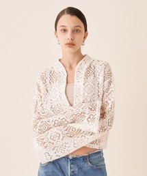 Solace | パネルレースカンフーブラウス(シャツ/ブラウス)