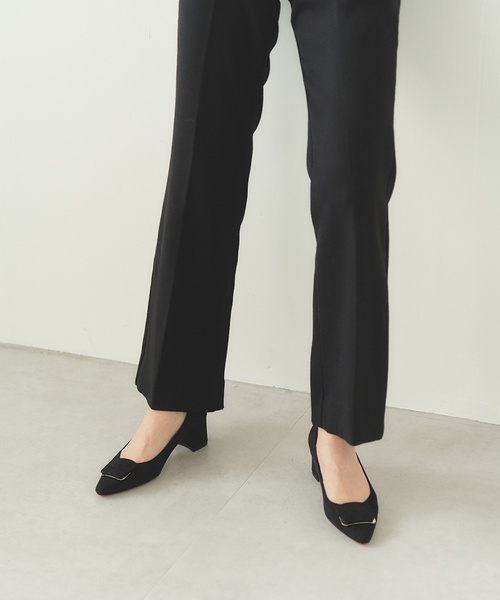 LE TALON（ルタロン）の「5.5cmプレートモチーフパンプス（パンプス