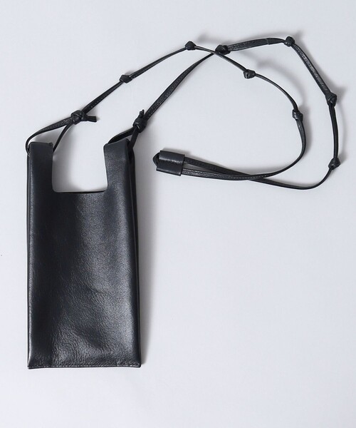 Firsthand（ファーストハンド）の「Firsthand/ファーストハンド レザームスビポシェット / 防水レザー（ショルダーバッグ・レディース・レモンイエロー/ブラック/ホワイト/ピンク・ONE SIZE）」の6枚目の写真