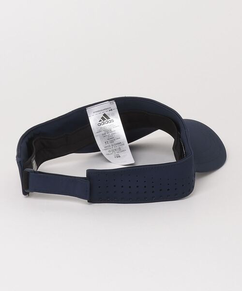 adidas（アディダス）の「メタルロゴ バイザー【adidas Golf/アディダスゴルフ】（サンバイザー・メンズ・ブラック/ネイビー/ホワイト・LARGE）」の12枚目の写真