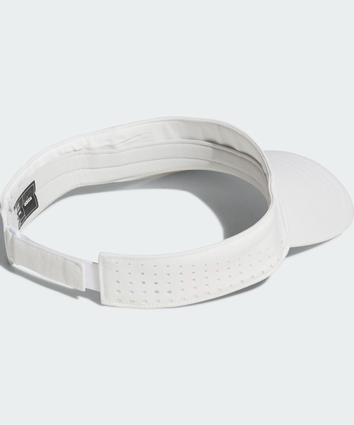 adidas（アディダス）の「メタルロゴ バイザー【adidas Golf/アディダスゴルフ】（サンバイザー・メンズ・ブラック/ネイビー/ホワイト・LARGE）」の4枚目の写真