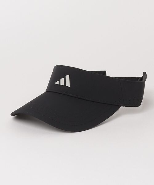 adidas（アディダス）の「メタルロゴ バイザー【adidas Golf/アディダスゴルフ】（サンバイザー・メンズ・ブラック/ネイビー/ホワイト・LARGE）」の11枚目の写真