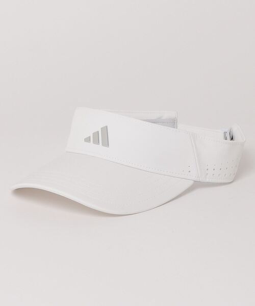 adidas（アディダス）の「メタルロゴ バイザー【adidas Golf/アディダスゴルフ】（サンバイザー・メンズ・ブラック/ネイビー/ホワイト・LARGE）」の10枚目の写真