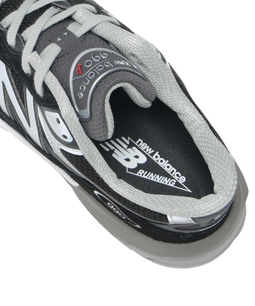 NEW BALANCE(ニューバランス)の「M990BK6 990v6(スニーカー・メンズ・ブラック・25.5cm/26.5cm/27.0cm/27.5cm/28.0cm/30.0cm/25.0cm)」の3枚目の写真