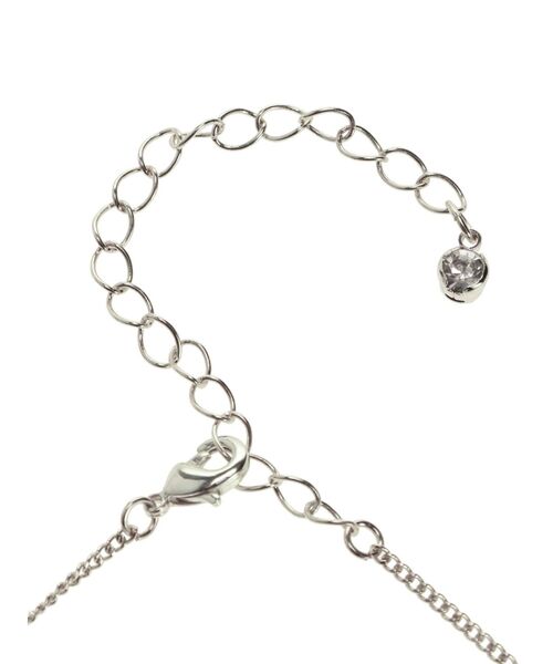 jouetie（ジュエティ）の「JTカラーラインストーンネックレス（ネックレス・レディース・シルバー/ゴールド・FREE）」の6枚目の写真