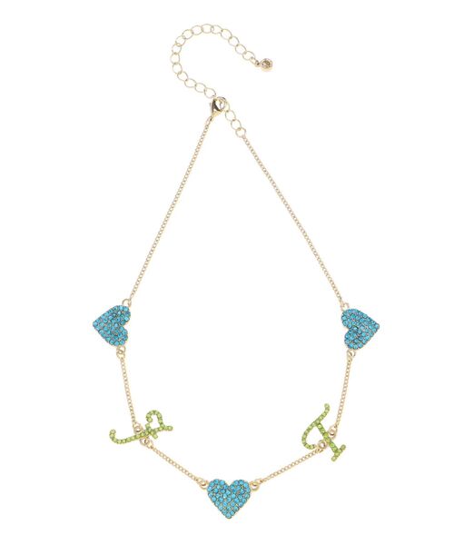 jouetie（ジュエティ）の「JTカラーラインストーンネックレス（ネックレス・レディース・シルバー/ゴールド・FREE）」の7枚目の写真