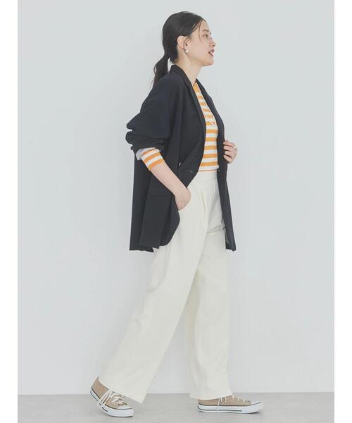 AMERICAN HOLIC（アメリカンホリック）の「Wボタンドロップショルダーテーラードジャケット1（テーラードジャケット・レディース・ネイビー・M/L）」の13枚目の写真