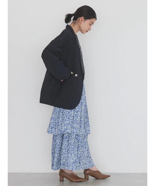 AMERICAN HOLIC（アメリカンホリック）の「Wボタンドロップショルダーテーラードジャケット1（テーラードジャケット・レディース・ネイビー・M/L）」の17枚目の写真