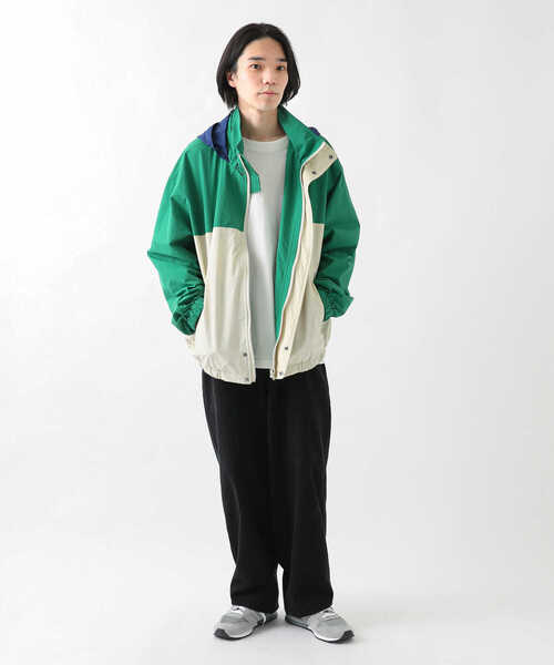 URBAN RESEARCH Sonny Label（アーバンリサーチサニーレーベル）の「バイカラースケーターズジャケット（ナイロンジャケット・メンズ・ホワイト系その他/ブラック系その他・MEDIUM/LARGE）」の10枚目の写真