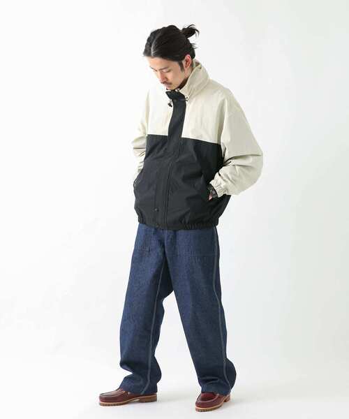 URBAN RESEARCH Sonny Label（アーバンリサーチサニーレーベル）の「バイカラースケーターズジャケット（ナイロンジャケット・メンズ・ホワイト系その他/ブラック系その他・MEDIUM/LARGE）」の22枚目の写真