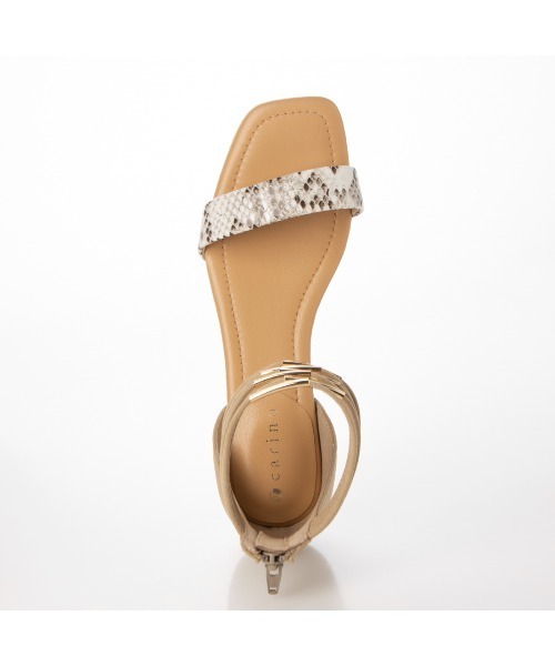 セール】ウエッジヒールアンクルストラップサンダル（サンダル