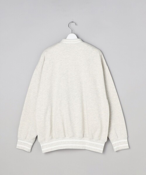 FREAK'S STORE（フリークスストア）の「MLB × FREAK'S STORE/エムエルビー MLB裏毛スタジャン（スタジャン・レディース・ブラック/ネイビー/グレー/ナチュラル・ﾌﾘ-）」の7枚目の写真