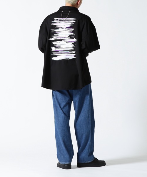 DANKE SCHON(ダンケシェーン)の「DankeSchon/ダンケシェーン/mosaicチェーンシャツ(シャツ/ブラウス・メンズ・ブラック/ホワイト・F)」の5枚目の写真