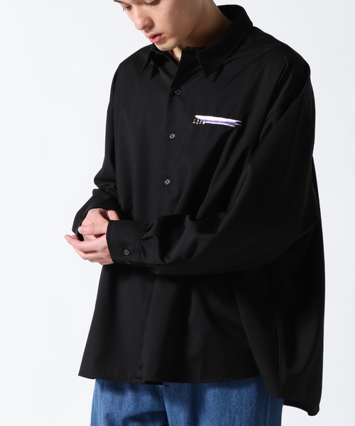DANKE SCHON(ダンケシェーン)の「DankeSchon/ダンケシェーン/mosaicチェーンシャツ(シャツ/ブラウス・メンズ・ブラック/ホワイト・F)」の6枚目の写真