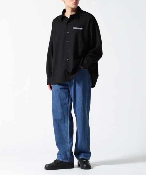 DANKE SCHON(ダンケシェーン)の「DankeSchon/ダンケシェーン/mosaicチェーンシャツ(シャツ/ブラウス・メンズ・ブラック/ホワイト・F)」の7枚目の写真