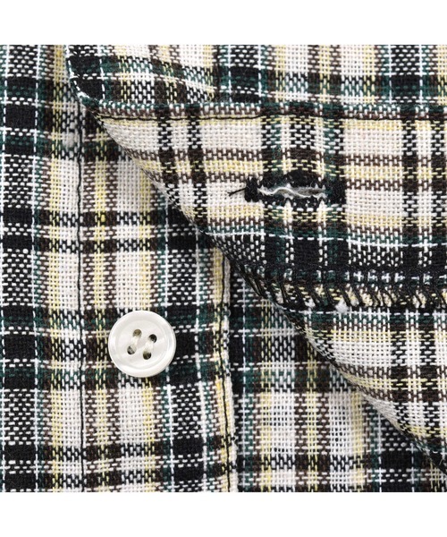 SLAP SLIP（スラップスリップ）の「SLAPSLIP/【Disney】ミッキーマウス/ミニーマウス/デニムチェック柄シャツ/ディズニー(80~130cm)（シャツ/ブラウス・キッズ・ホワイト系その他/ブルー・100/110/130/90/120/80）」の21枚目の写真