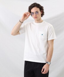 ◆【Sサイズ～】ワンポイント刺繍 ポケット Tシャツ