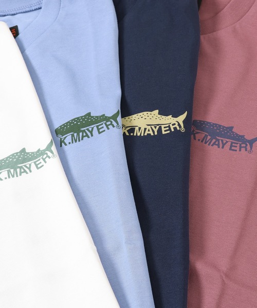 KRIFF MAYER Kid's Collection（クリフメイヤーキッズコレクション）の「【接触冷感】涼TOUCH背比べT（サメ）（Tシャツ/カットソー・キッズ・オフホワイト/ネイビー/コーラル/サックスブルー・130/160/150/170/120/140）」の15枚目の写真