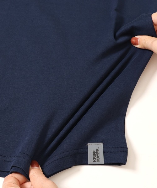 KRIFF MAYER Kid's Collection（クリフメイヤーキッズコレクション）の「【接触冷感】涼TOUCH背比べT（サメ）（Tシャツ/カットソー・キッズ・オフホワイト/ネイビー/コーラル/サックスブルー・130/160/150/170/120/140）」の16枚目の写真