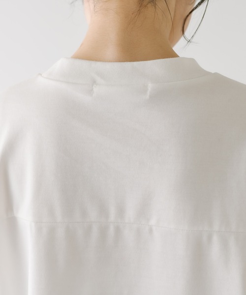 COLLAGE GALLARDAGALANTE（コラージュガリャルダガランテ）の「フロッキーロゴTシャツ（Tシャツ/カットソー・レディース・オフホワイト/ベージュ/ブラック・FREE）」の14枚目の写真