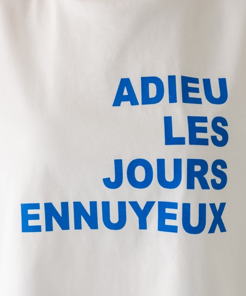 COLLAGE GALLARDAGALANTE（コラージュガリャルダガランテ）の「フロッキーロゴTシャツ（Tシャツ/カットソー・レディース・オフホワイト/ベージュ/ブラック・FREE）」の16枚目の写真