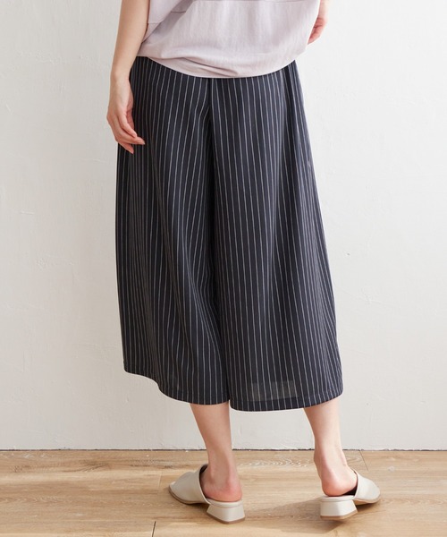 IKKA LOUNGE(イッカラウンジ)の「さらっとリラックスパンツ(その他パンツ・レディース・ブラック/ベージュ/その他4・M/L)」の11枚目の写真