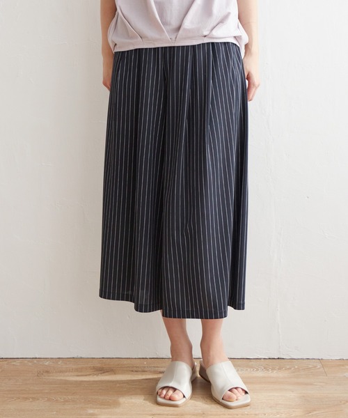 IKKA LOUNGE(イッカラウンジ)の「さらっとリラックスパンツ(その他パンツ・レディース・ブラック/ベージュ/その他4・M/L)」の6枚目の写真