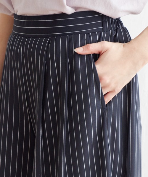 IKKA LOUNGE(イッカラウンジ)の「さらっとリラックスパンツ(その他パンツ・レディース・ブラック/ベージュ/その他4・M/L)」の10枚目の写真