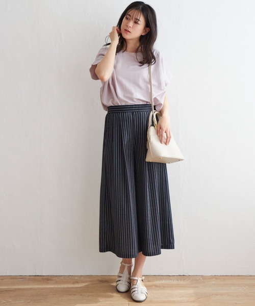 IKKA LOUNGE(イッカラウンジ)の「さらっとリラックスパンツ(その他パンツ・レディース・ブラック/ベージュ/その他4・M/L)」の12枚目の写真