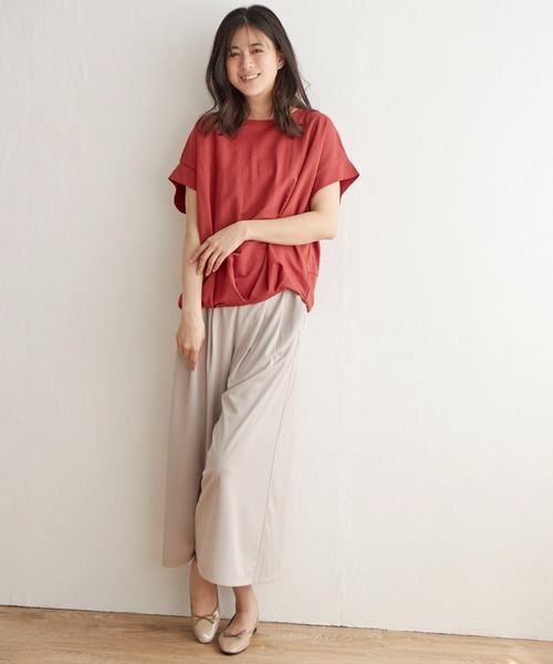 IKKA LOUNGE(イッカラウンジ)の「さらっとリラックスパンツ(その他パンツ・レディース・ブラック/ベージュ/その他4・M/L)」の13枚目の写真