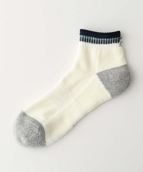 POLO RALPH LAUREN(ポロ ラルフ ローレン)の「【3足セット】POLO RALPH LAUREN メンズ 足底パイル アーチサポート ワンポイント TOPライン ショートソックス 92009611(ソックス/靴下・メンズ・オフホワイト・25-27CM)」の9枚目の写真